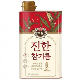 Olio puro di Sesamo tostato Premio 500ml, Cj Beksul