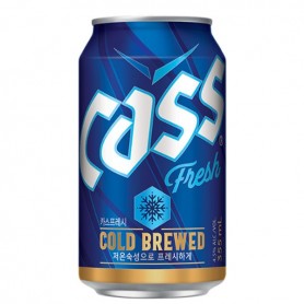 Birra CASS in lattina 335 ml, 4.5% VOL