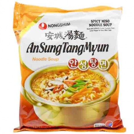 Ramen AnSungTangMyun Piccante 125g, Nongshim