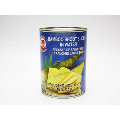 Germogli di Bambù tagliato a Fettine, Cock Brand Thailandia