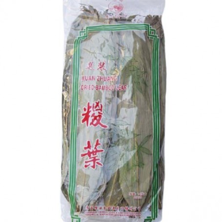 Foglie di bambu secco