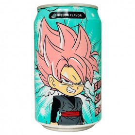 Super Sayan Rosè Bevanda Gassata al Gusto di Melone 330ml, Ocean Bomb