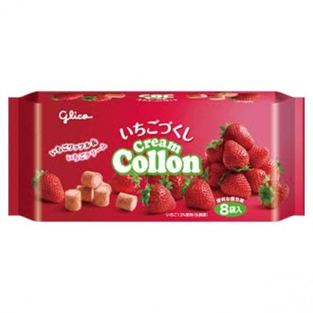 Collon Crema di Fragola 8 confezioni 108g, Glico