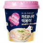 Cup Topokki Pinkrocket Gnocchi di Carbonara 120g, Young Poong