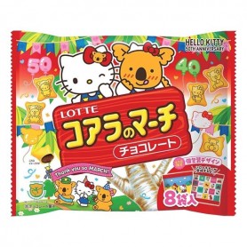 Biscotti Hello Kitty e Koala al Cioccolato 96g (8 pacchettini), Lotte