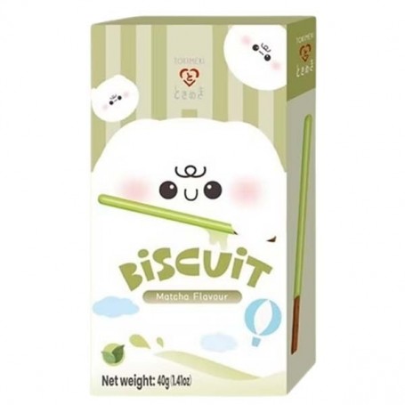 Bastoncini Gusto Matcha 40g, Tokimeki