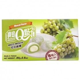 Mico Mochi al gusto Uva 80g (8 pezzi), Royal Family