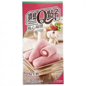 Mochi Roll Gusto Fragola 150g, Taiwan Dessert