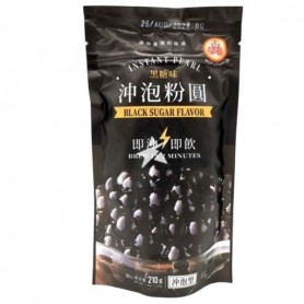 Perle di Tapioca Gusto Zucchero Nero 210g, WufuYuan