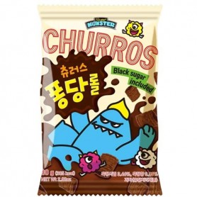 Snack di Churros con Zucchero Nero 80g, SweetMonster