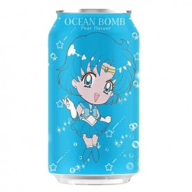 Sailor Moon Bevanda Gassata alla Pera 330ml, Ocean Bomb