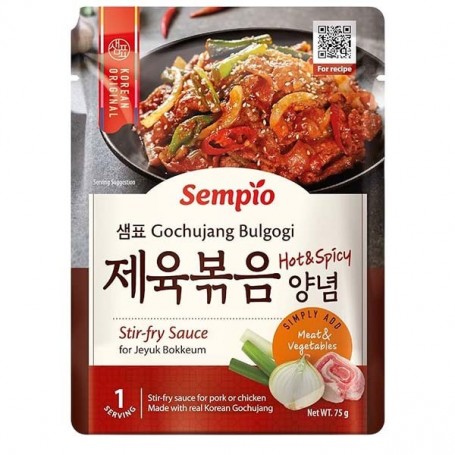 Salsa Gochujang Buldogi 75g, Sempio