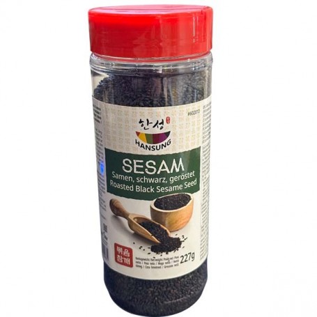 Semi di Sesamo Nero Arrostite 227g, Hansung