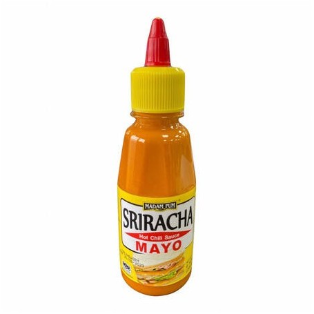 Salsa Sriracha Piccante aromatizzata alla Senape 200ml, Madam Pum