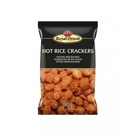 Crackers di Riso Piccante 150g, Royal Orient