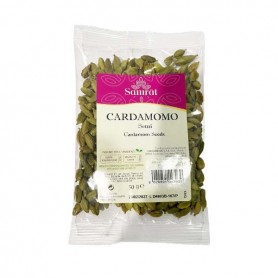 Semi di cardamomo verde 50 g, Samrat green cardamon elaichi