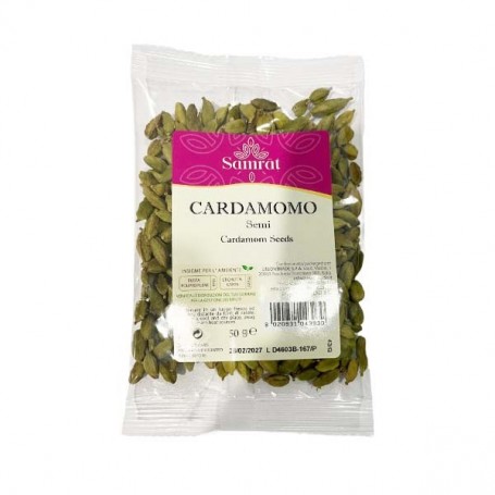 Semi di cardamomo verde 50 g, Samrat green cardamon elaichi
