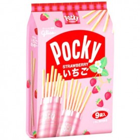 Pocky Ichigo alla Fragola (8 Pacchetti), Glico