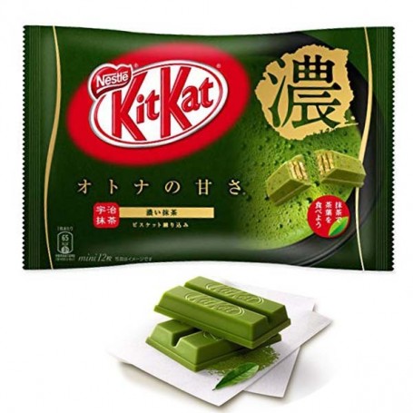 Kitkat Mini al Matcha Intenso (11 Monoporzioni), Nestlé