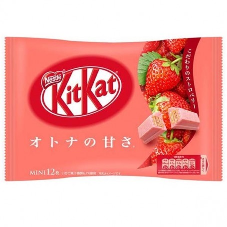 Kitkat mini alla fragola (10 barrette), Nesté