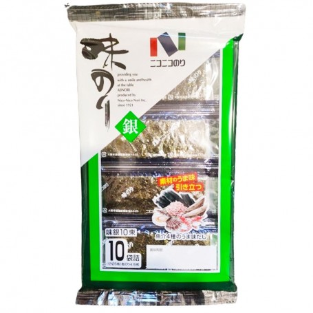 Alghe Ajigin 12 mini bustine x 5 alghe, Nico-Nico Nori
