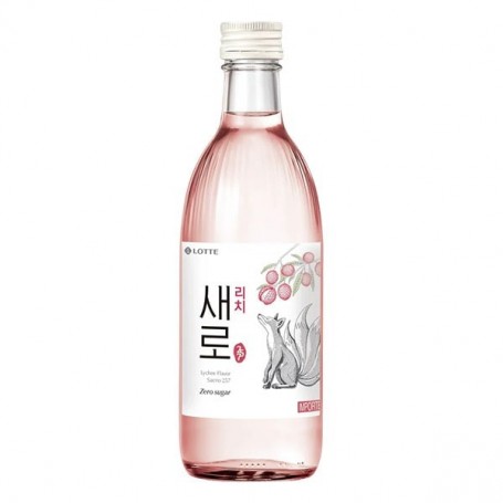 Soju Gusto Lychee 375ml (12%), Lotte