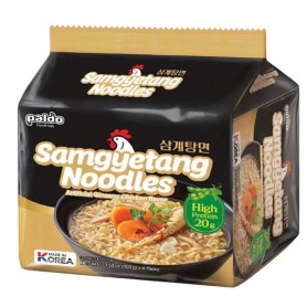 Noodles Instantanei Gusto Ginseng e Pollo (4 Pezzi) 100g, Paldo