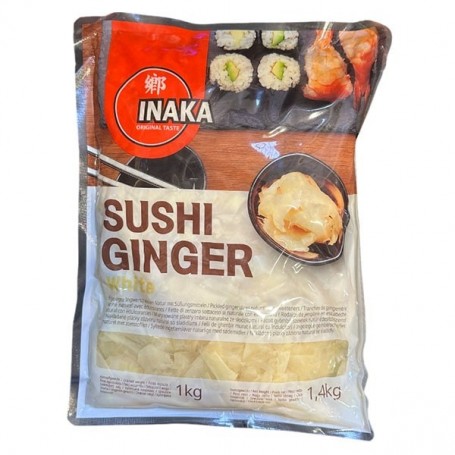 Zenzero Bianco per Sushi 1.4kg, Inaka