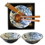 Set Bowl per Ramen Dragon, Edo japan
