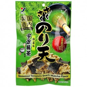 Patatine di Alghe Nori Gusto Matcha 30g, Yamaei