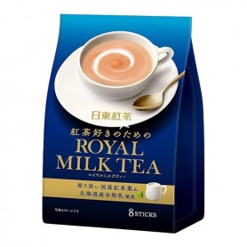 Royal Milk Tea al Tè Nero Senza Zuccheri (8 Bustine) 112g, Nitto