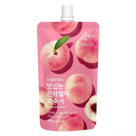 Gelatina di Konjac Pesca 150g, Sugarloo