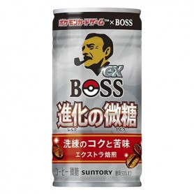 Caffè Boss con Meno Zuccheri dei Pokemon 185g, Suntory