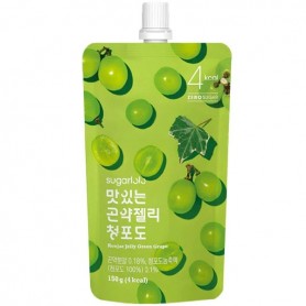 Gelatina di Konjac Uva Verde 150g, Sugarloo