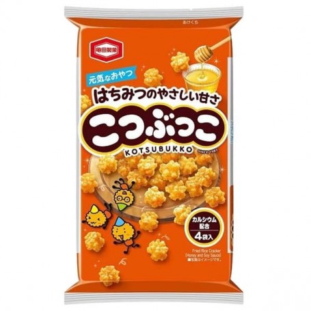 Snack Kotsukko di Riso fritto 110g(4 Monoporzioni), Kameda