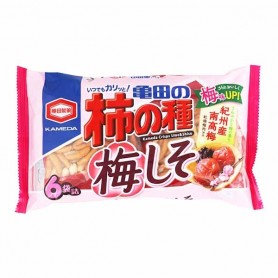 Kakinotane Crackers di Riso alla Prugna 173g, Kameda

