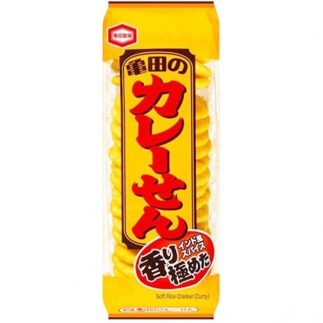 Senbei al Curry Piccante (15 Pezzi), Kameda
