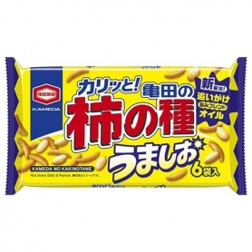 Cracker di Riso Kakinotane con Salsa di Arachidi e Sale 150g, Kameda
