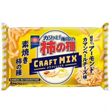 Cracker di Riso Kakinotane con Formaggio e Arachidi 70g, Kameda
