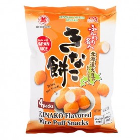 Snack di Riso Ricoperto con farina di soia tostata 75g, Echigo Seika
