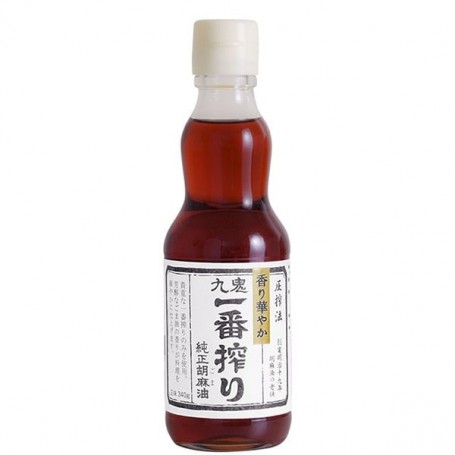 Olio di Sesamo Giapponese Puro 340g, Kuki Brand

