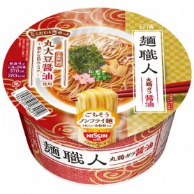Bowl Men Shokunin Noodles alla Salsa di Soia 87g, Nissin
