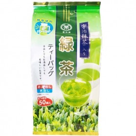 Bustine di tè verde Sencha con Matcha 50filtri
