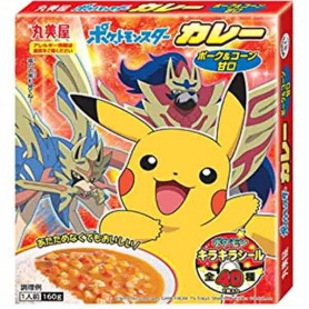 Pokemon Curry di Maiale e Mais Dolce 160g, Marumiya
