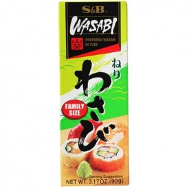 Wasabi in Tubo 90g (Rafano in Pasta), S&B
