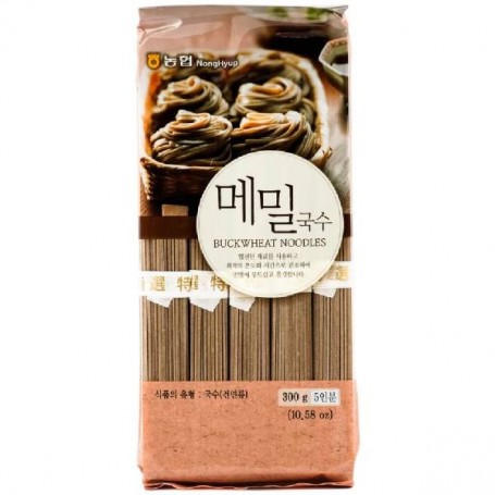 Noodles Sottili Coreani di Grano Saraceno 300g, NongHyup
