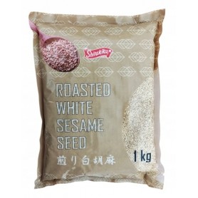 Semi di Sesamo Bianco Tostati 1kg, Shirakiku