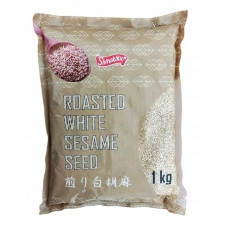 Semi di Sesamo Bianco Tostati 1kg, Shirakiku