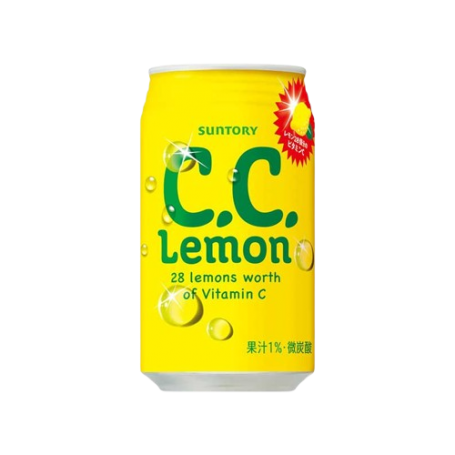 CC Lemon Soda 350 ml, Suntory