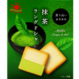 Biscotti Langue De Chat al Matcha 5 Pezzi 45g, Nikko Foods